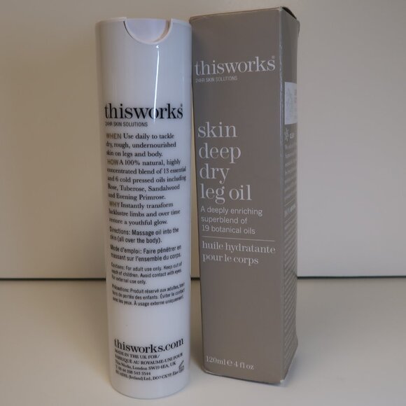 Thisworks skin deep dry leg oil